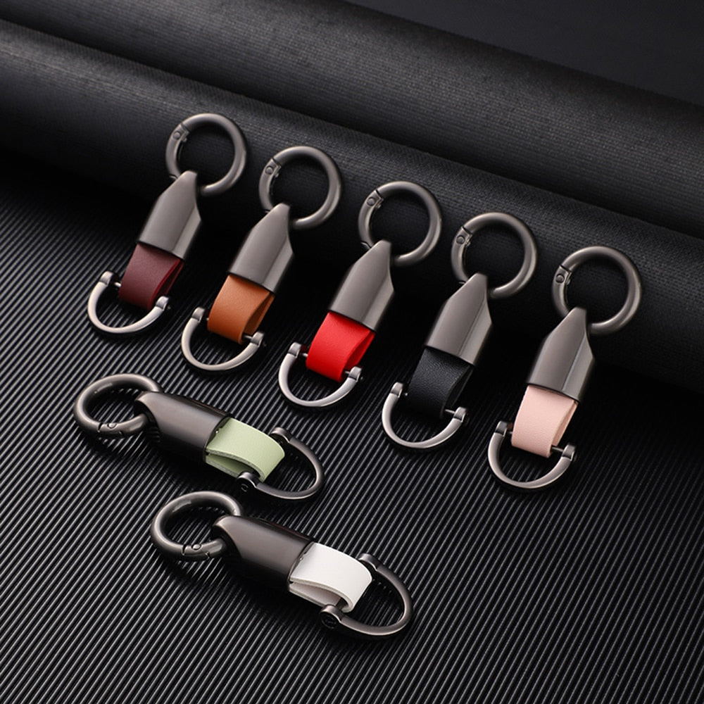 Luxury Keychain Pro™: Fashion PU Leather  Business Gift Key Chain