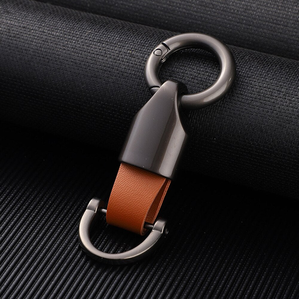 Luxury Keychain Pro™: Fashion PU Leather  Business Gift Key Chain