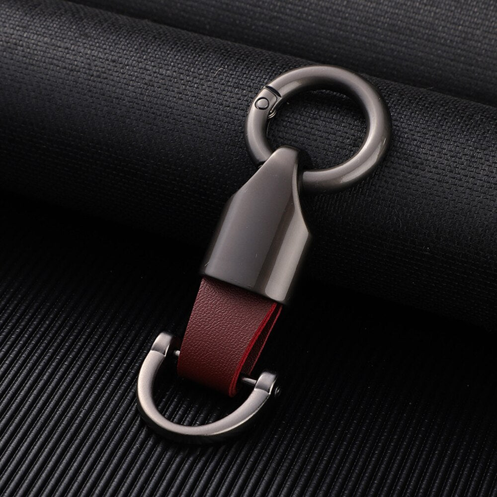 Luxury Keychain Pro™: Fashion PU Leather  Business Gift Key Chain